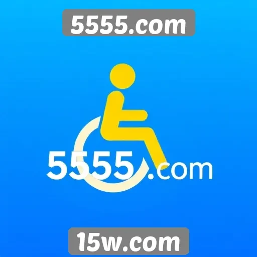 Acessibilidade e suporte ao cliente no 5555.com