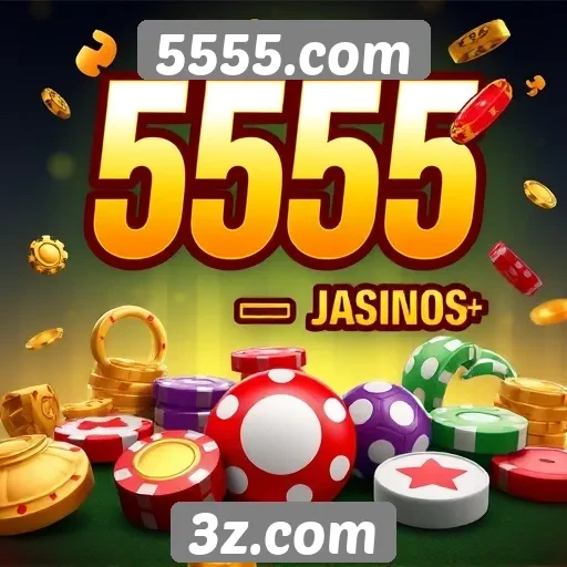 Desempenho do site 5555.com em jogos online