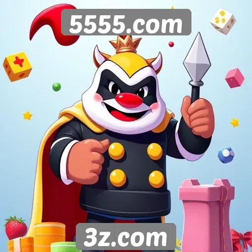 Estudo da biblioteca de jogos disponíveis em 5555.com