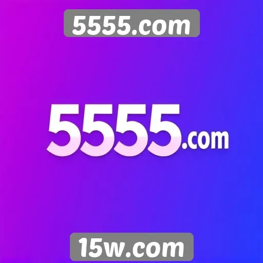 Crescimento da base de usuários do site 5555.com