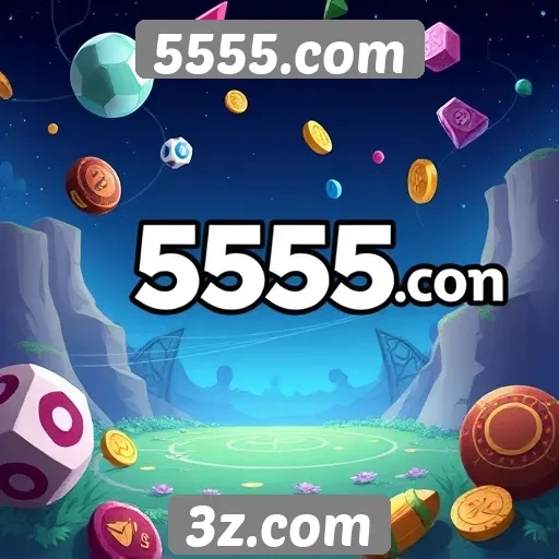 Exploração da variedade de jogos disponíveis em 5555.com